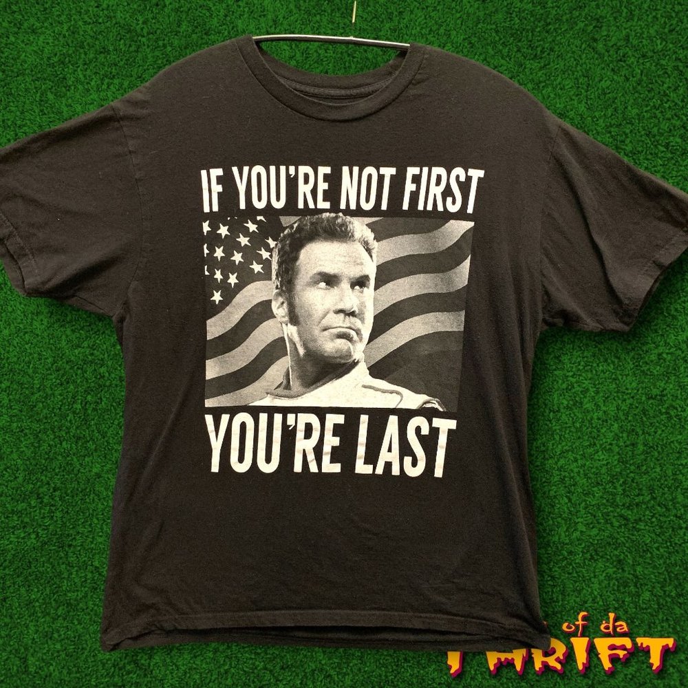 Talladega Nights movie T-shirt size L